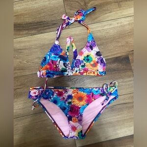 Candies two piece floral bikini